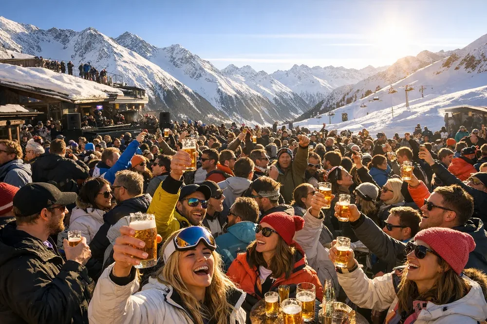 Après-ski in Ischgl