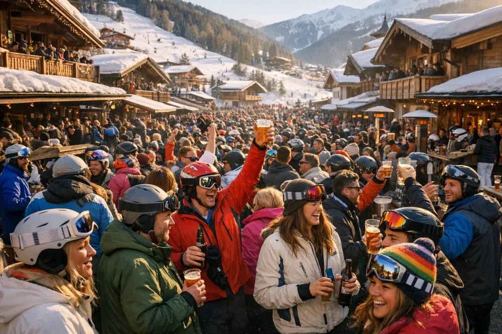 Après-ski in Saalbach-Hinterglemm