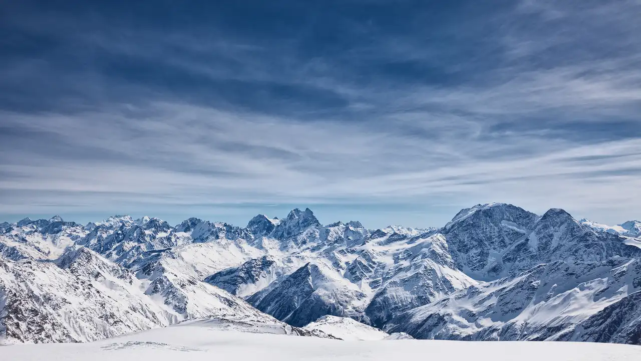 De Alpen strekken zich uit over acht landen in Europa