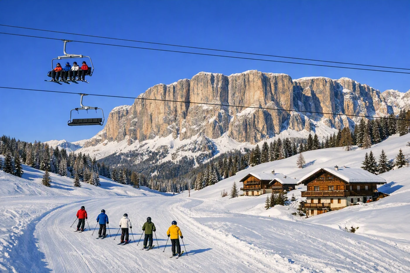 Wintersport in Italië