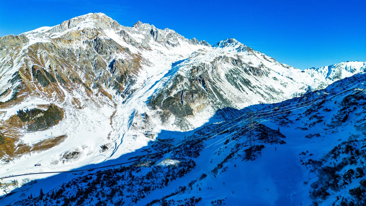 Wintersport in Hochkönig in Oostenrijk