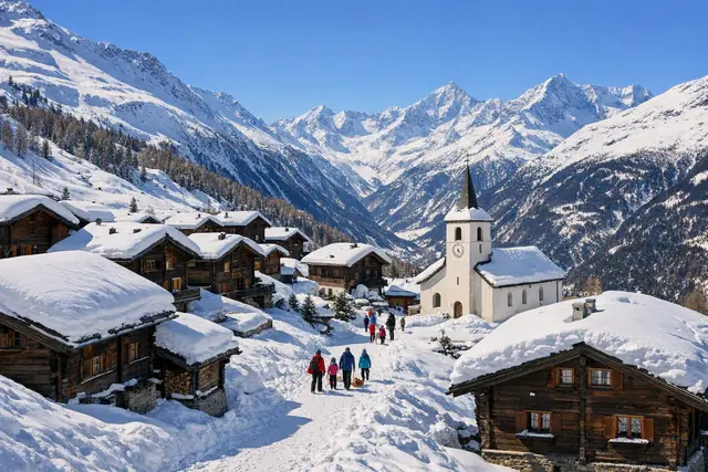 Wintersport in Grächen