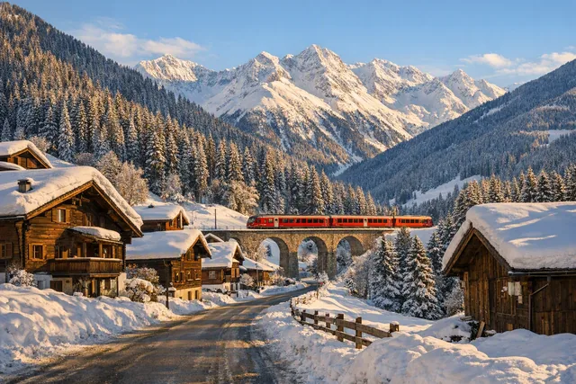 Wintersport in Klosters