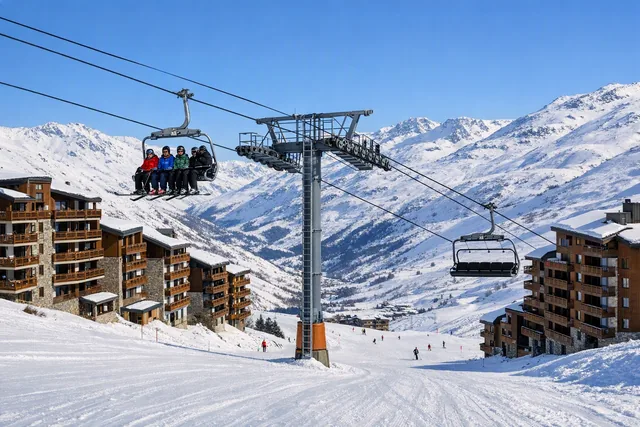 Wintersport in Les Menuires