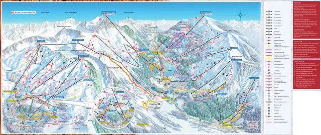 Pistekaart Lenzerheide