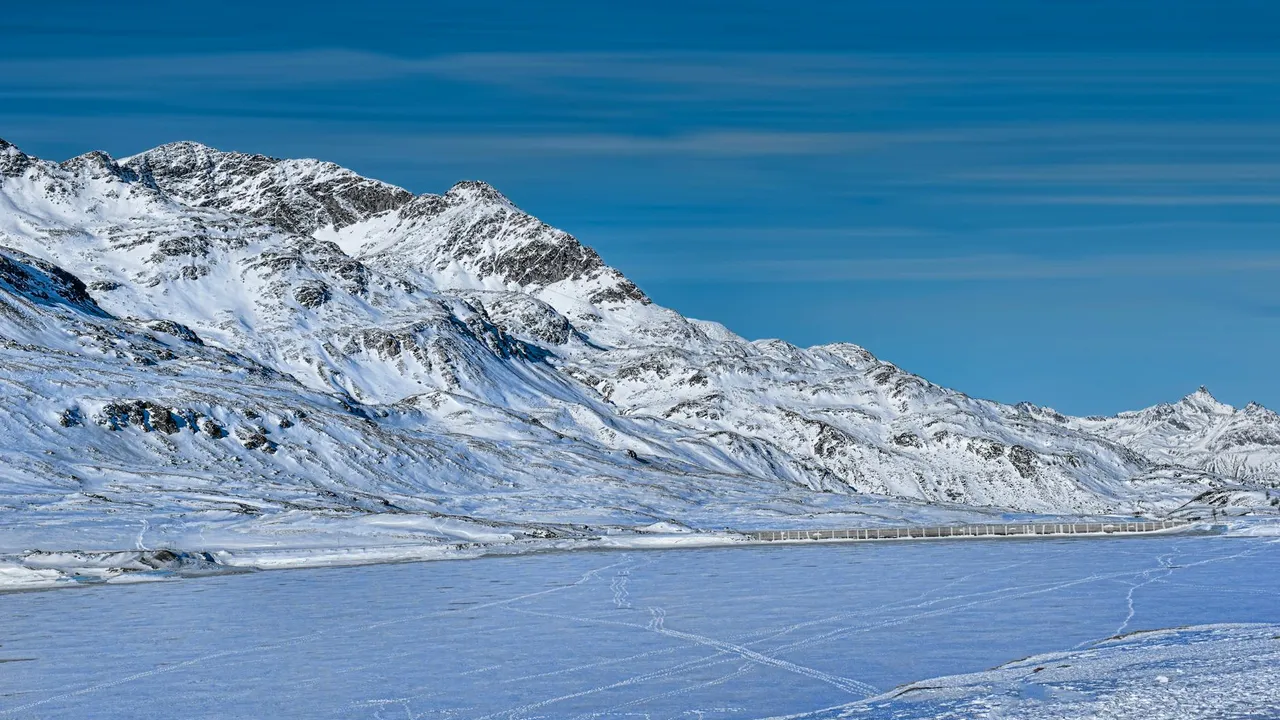 Wintersport in St. Moritz in Zwitserland