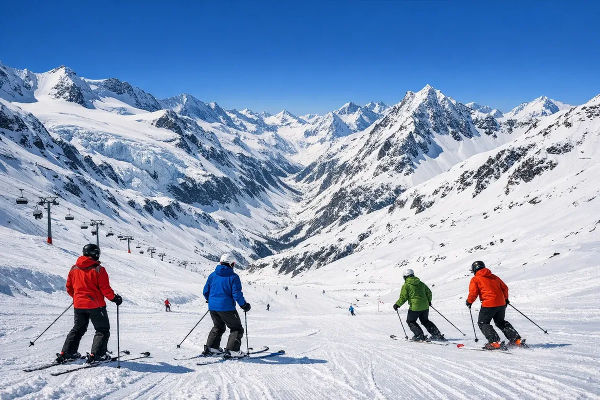 Skiën in Obergurgl
