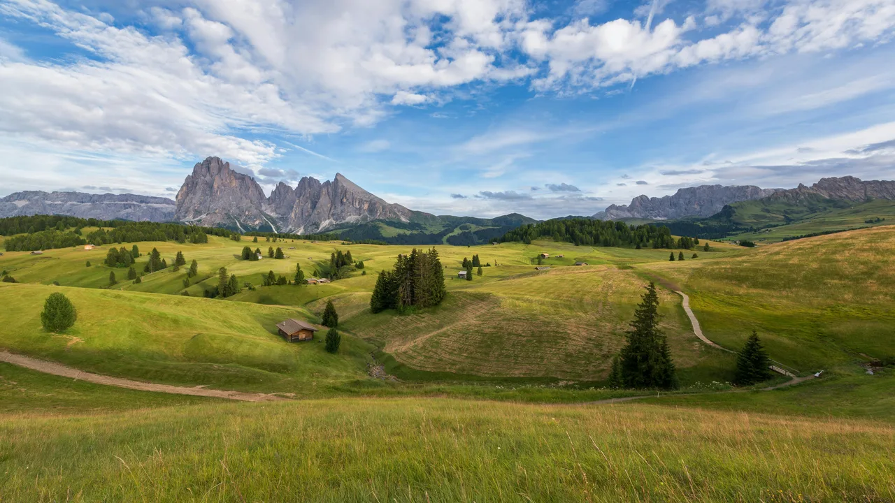 Wintersport in Selva Val Gardena in Italië