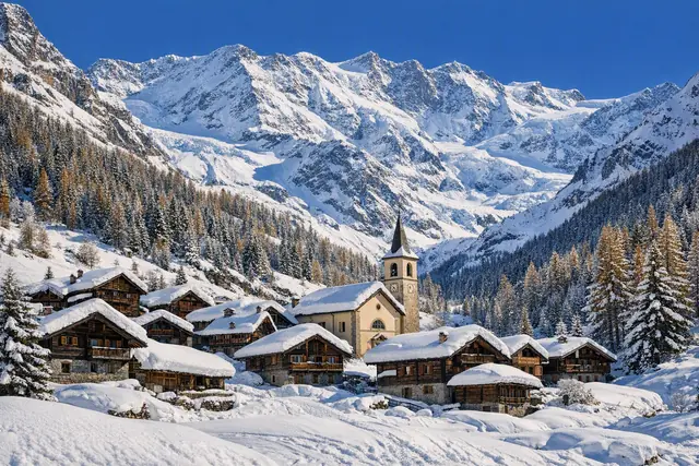 Wintersport in Gressoney-La-Trinité