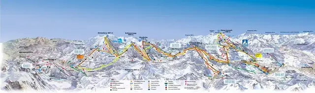 Pistekaart Maria Alm