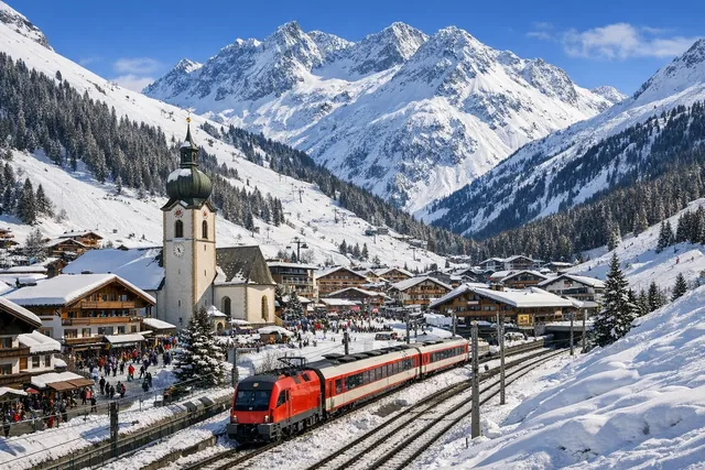 Wintersport in St. Anton