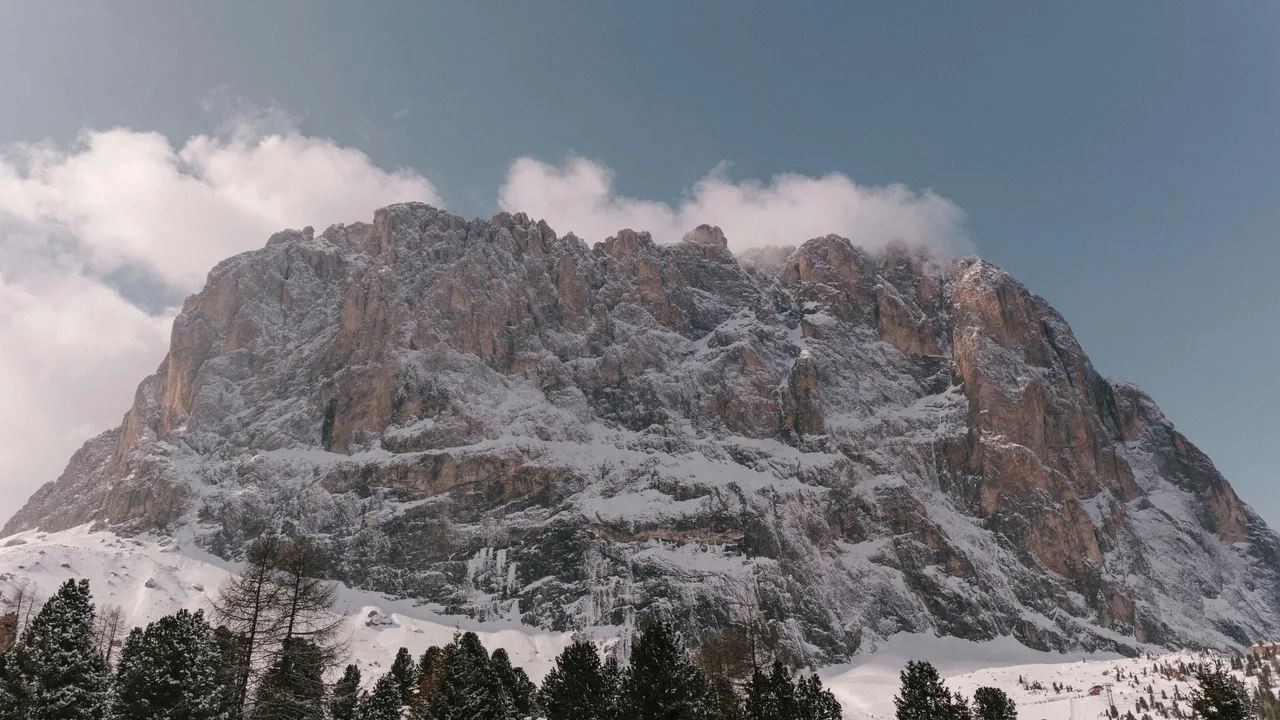 Wintersport in Val di Fiemme in Italië