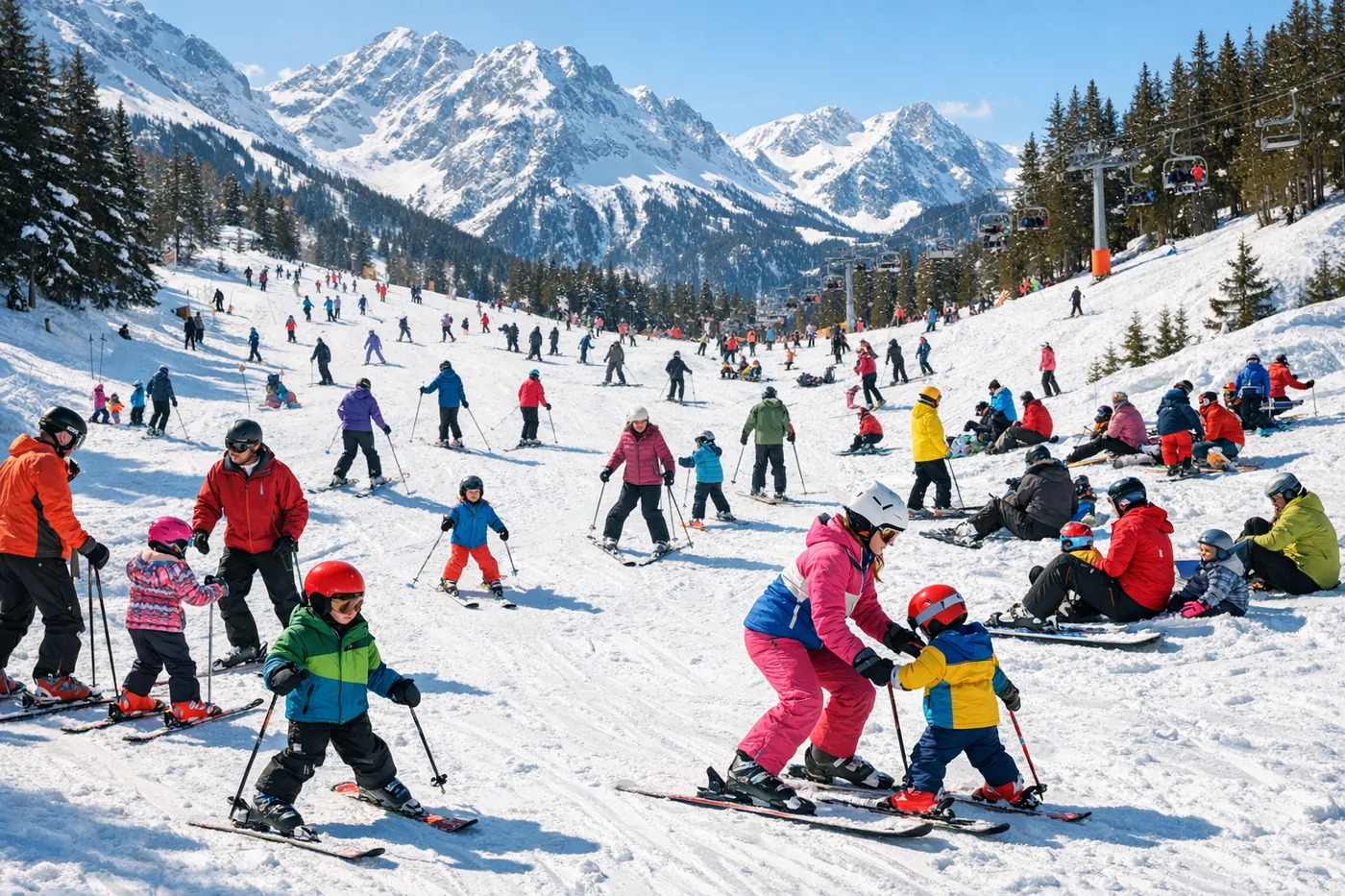 Wintersport in de voorjaarsvakantie